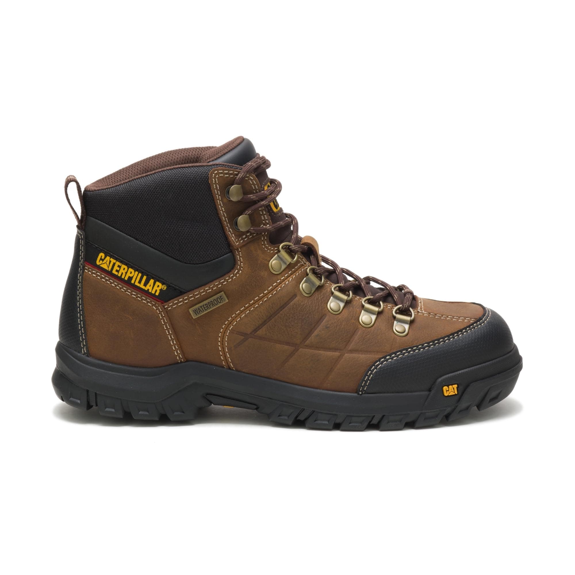 CAT Men's Threshold Waterproof Soft Toe Work Boot