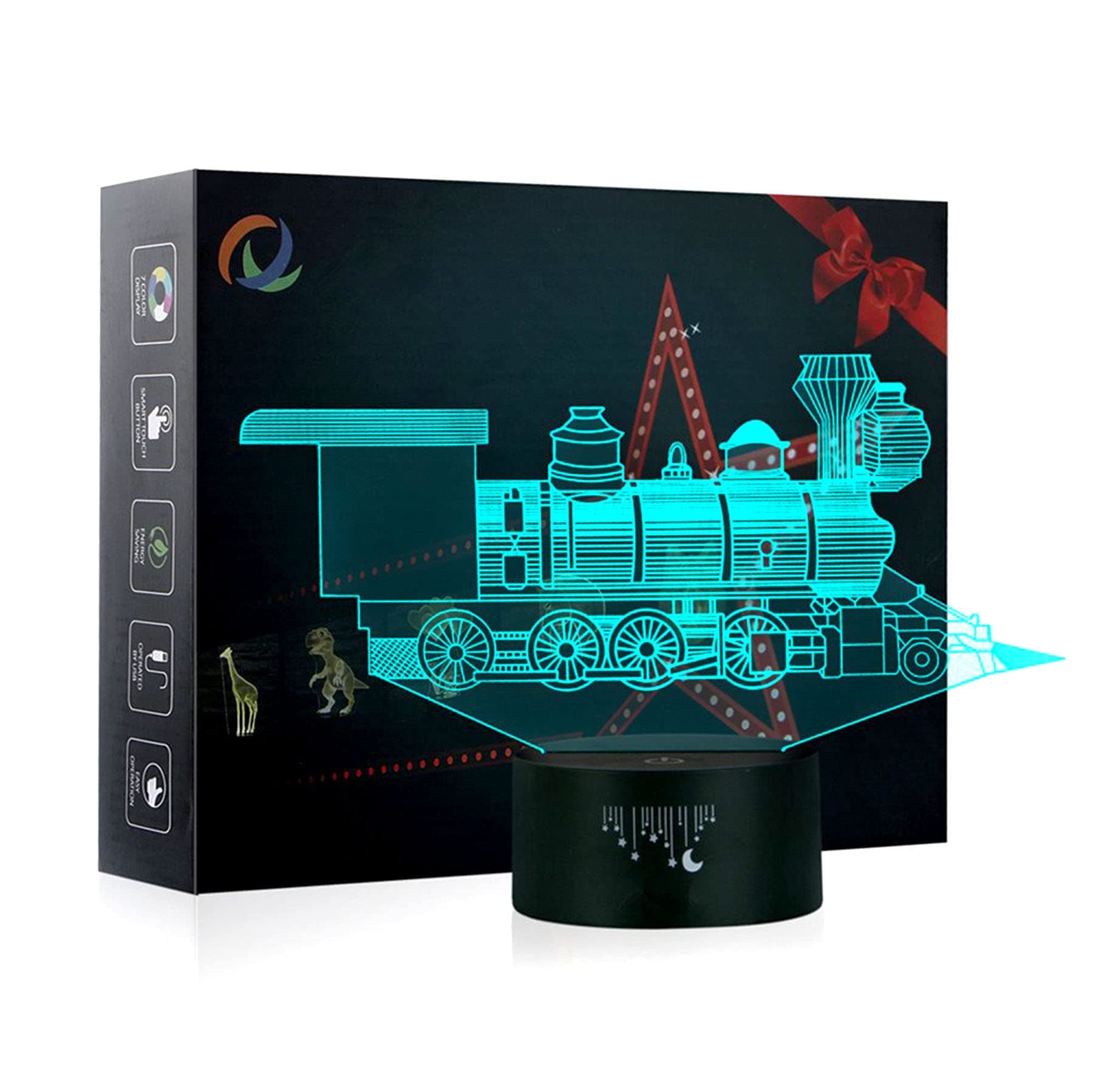 3D Train Lamp