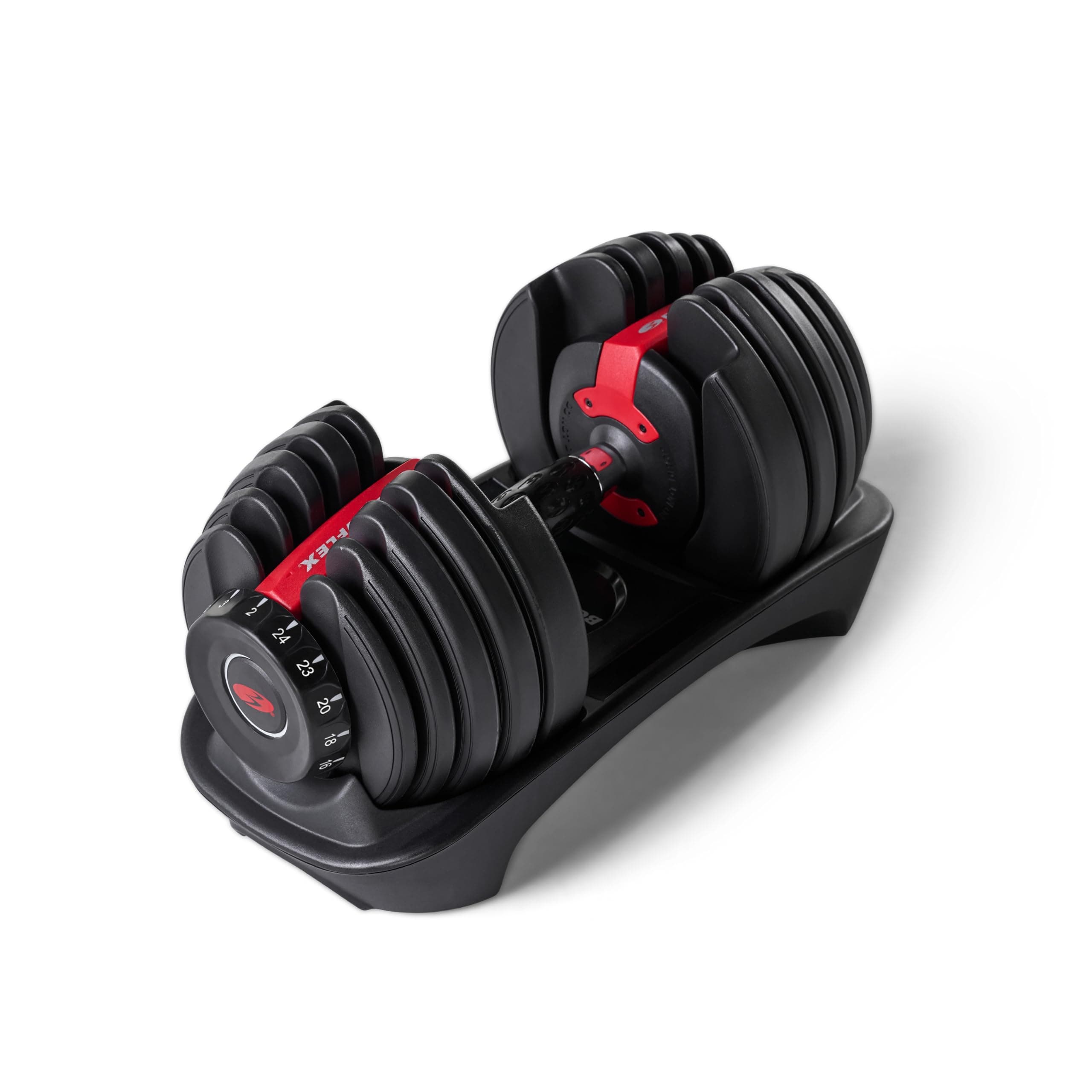 Bowflex SelectTech Adjustable Weights and Dumbbells, Single Dumbbell 552 (2-24 kg)
