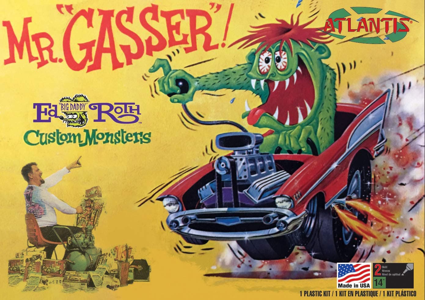 PLASTIC MODEL KIT MR GASSER
