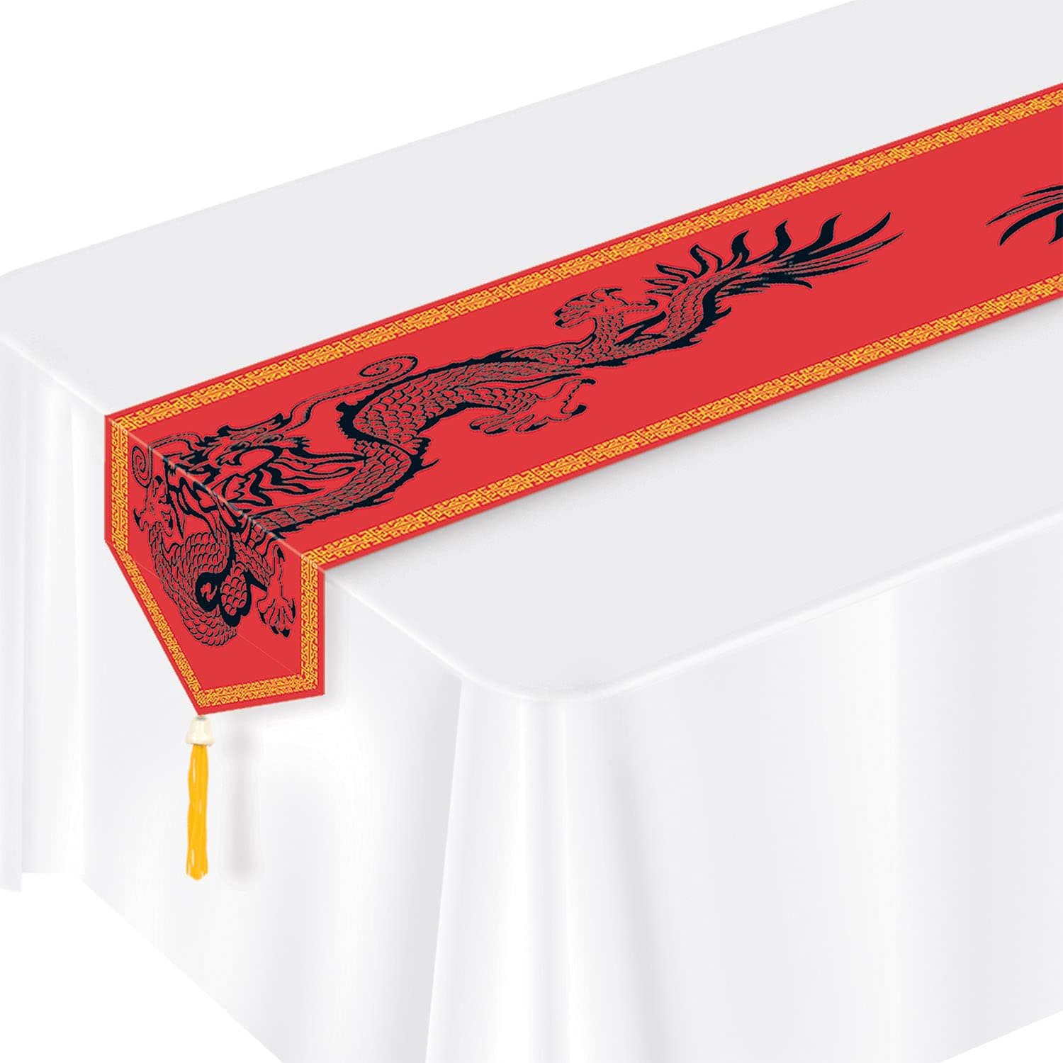 Beistle Printed Asian Table Runner