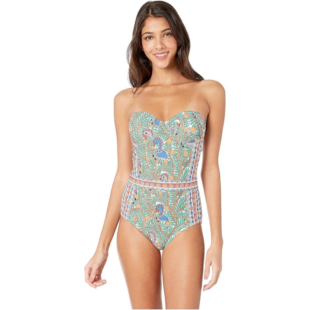 Printed Underwire One-Piece