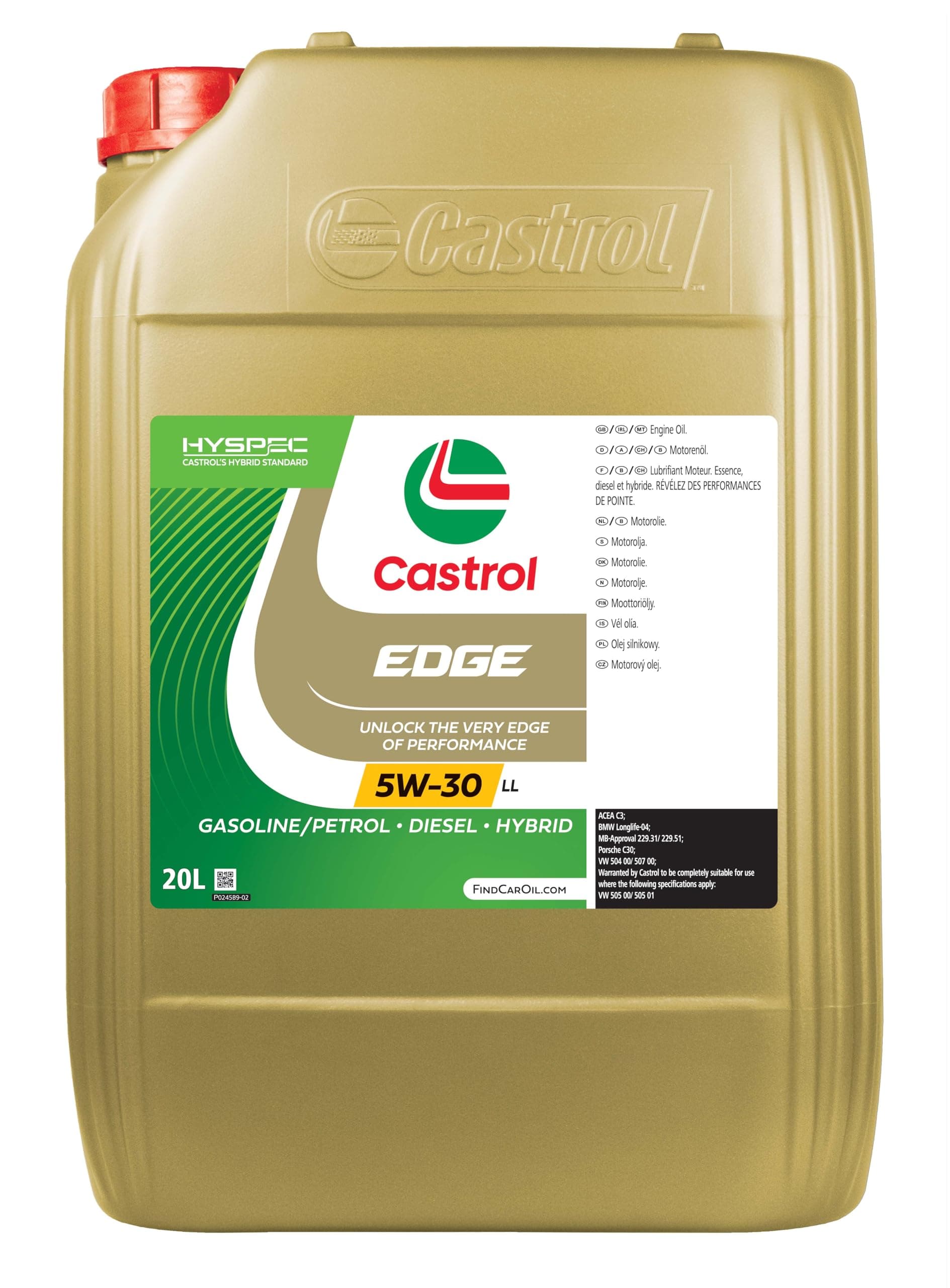 EDGE 5W-30 LL 20L