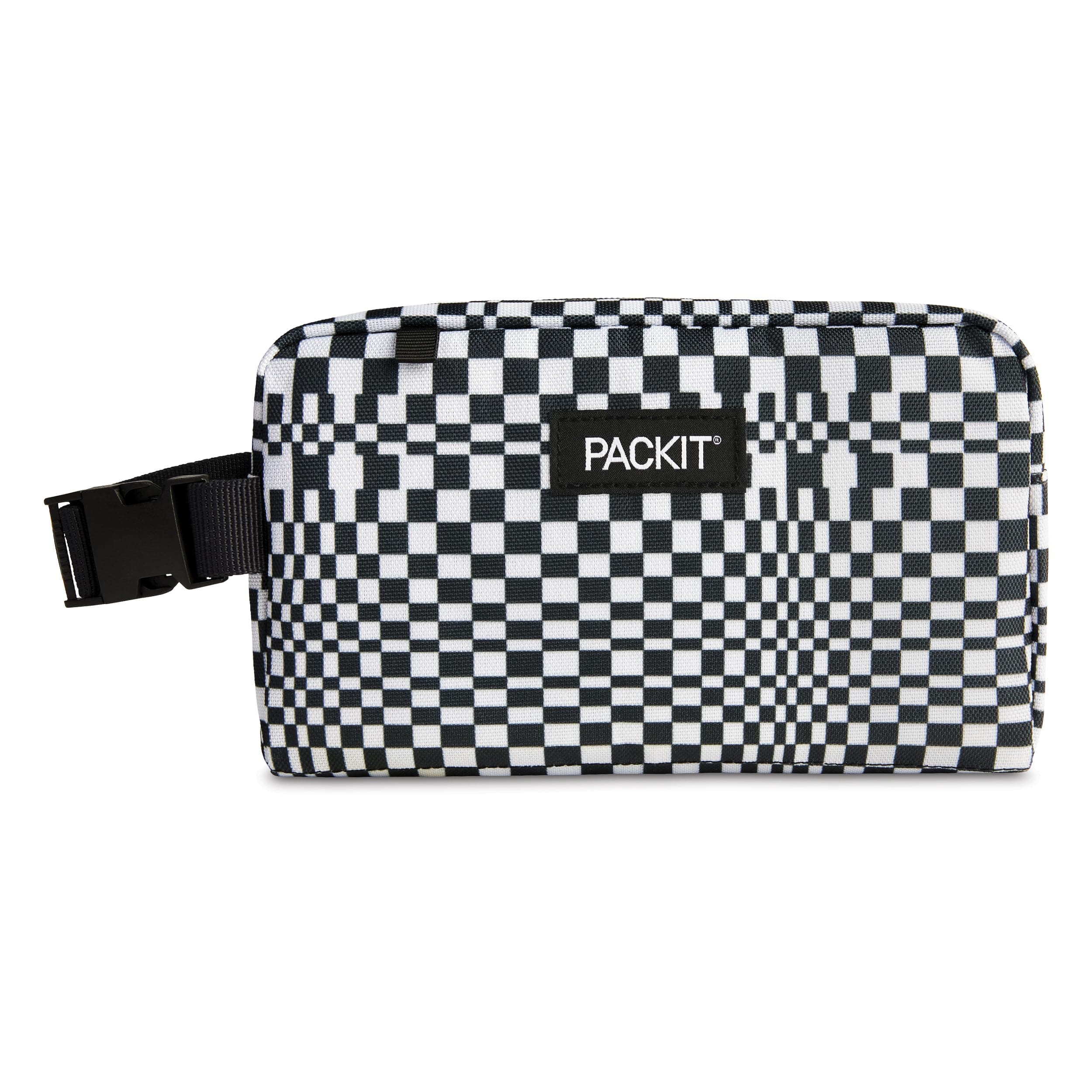 PackIt PKO-SX-CHK Freezable Snack Box, Checked, Polyester