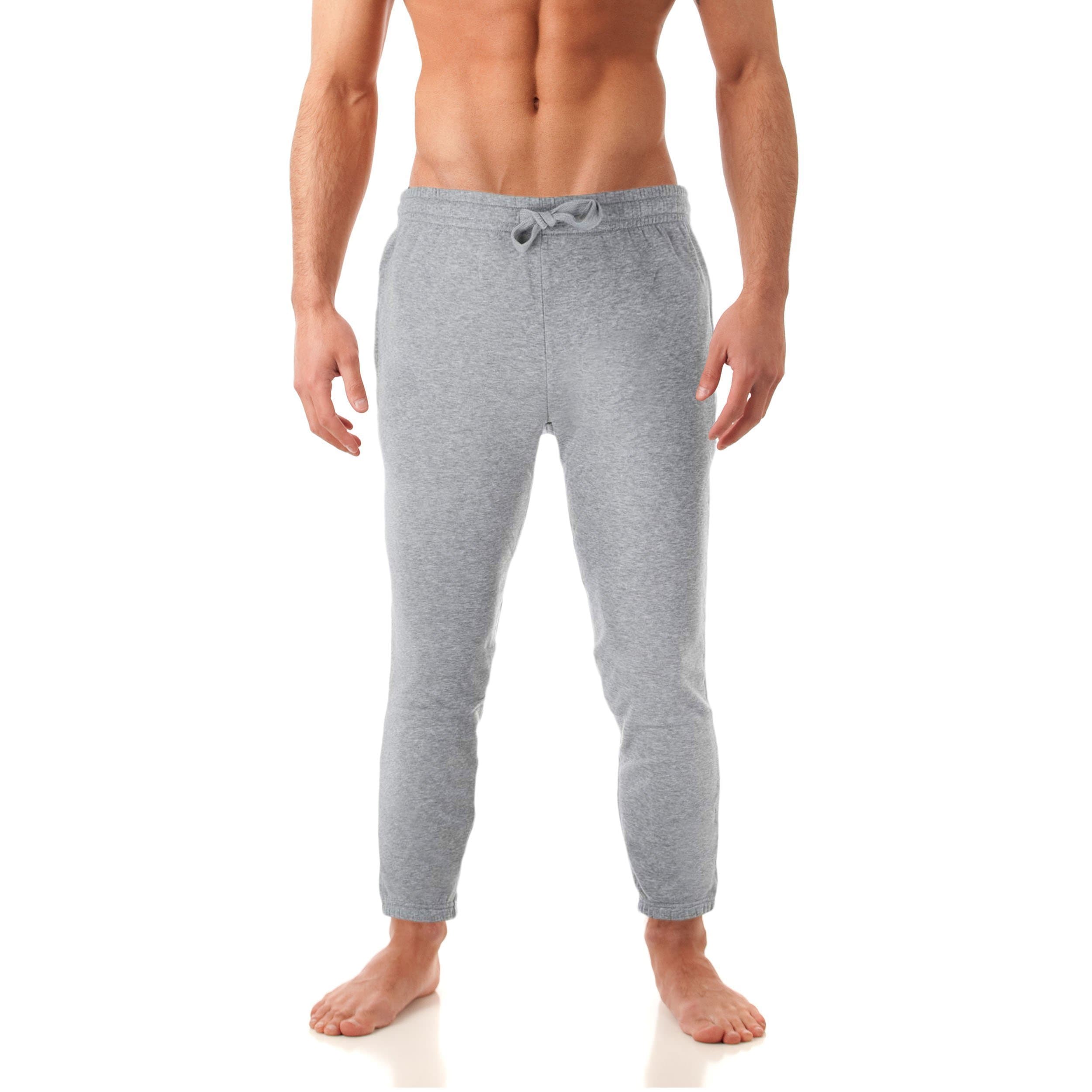 H2Gear Men's Basic Cuffed Light Warm Jogger Sweatpants