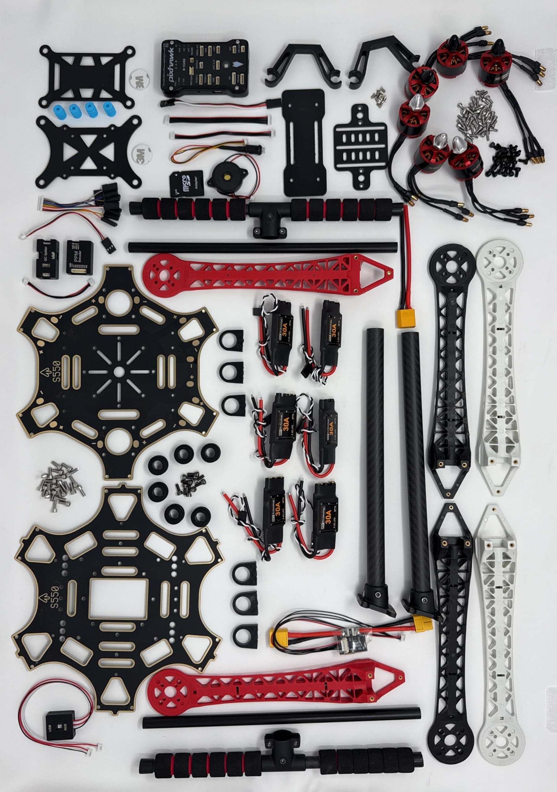REC S550 DIY Hexacopter Drone Development kit (Value Pack)