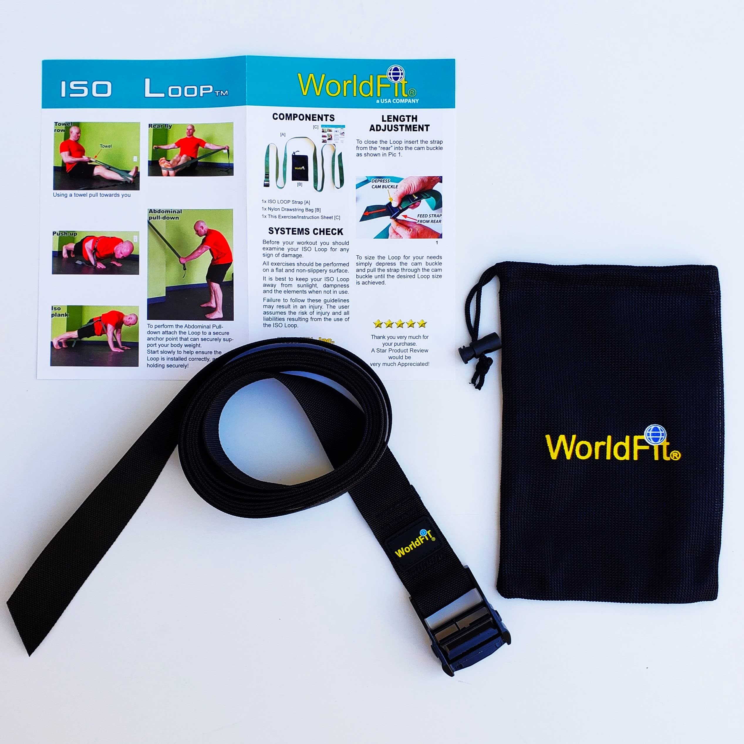 WorldFit ISO Loop Black