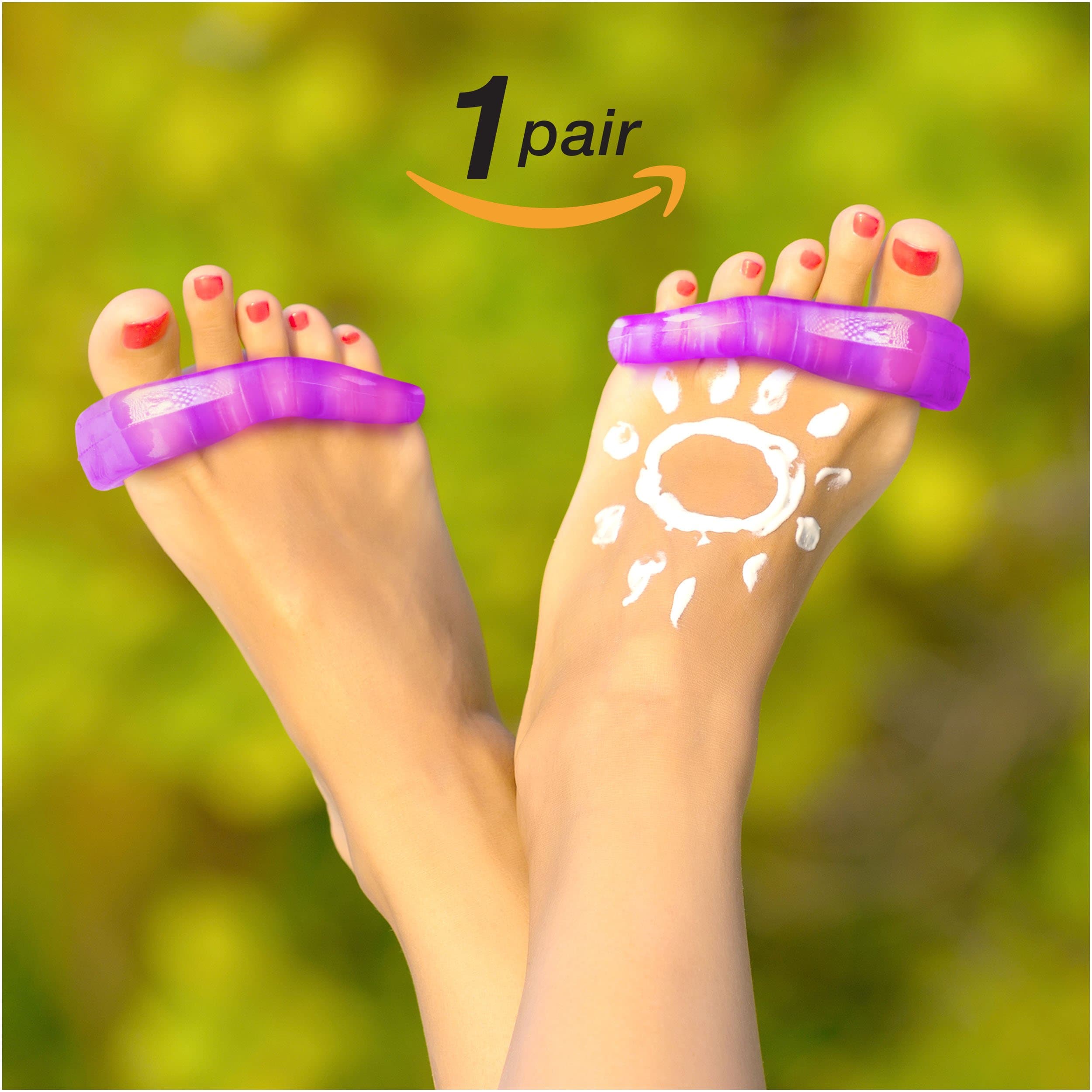 Past Limits Toe Separators and Spacers (Lavender)