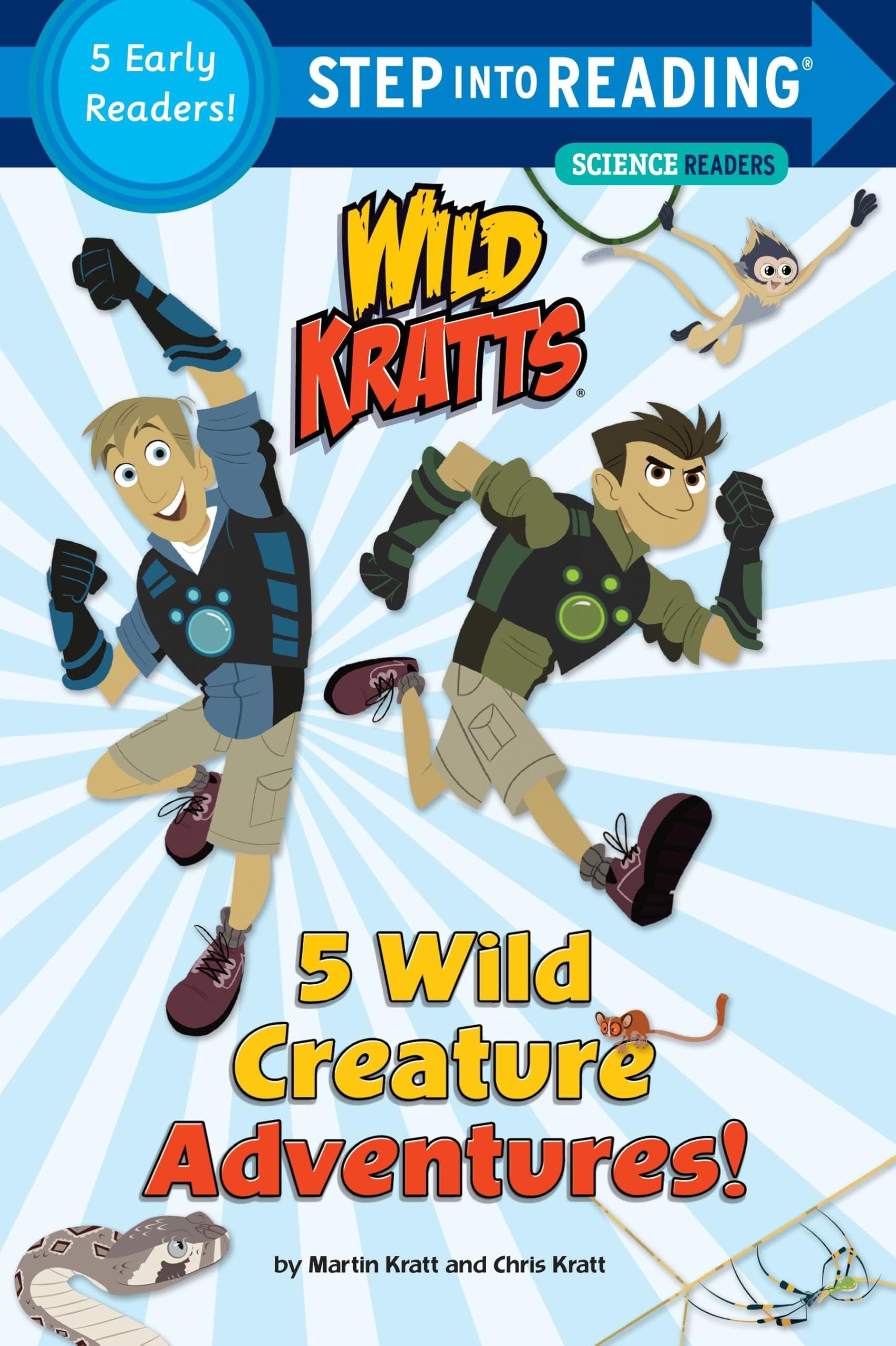 5 Wild Creature Adventures! (Step into Reading)