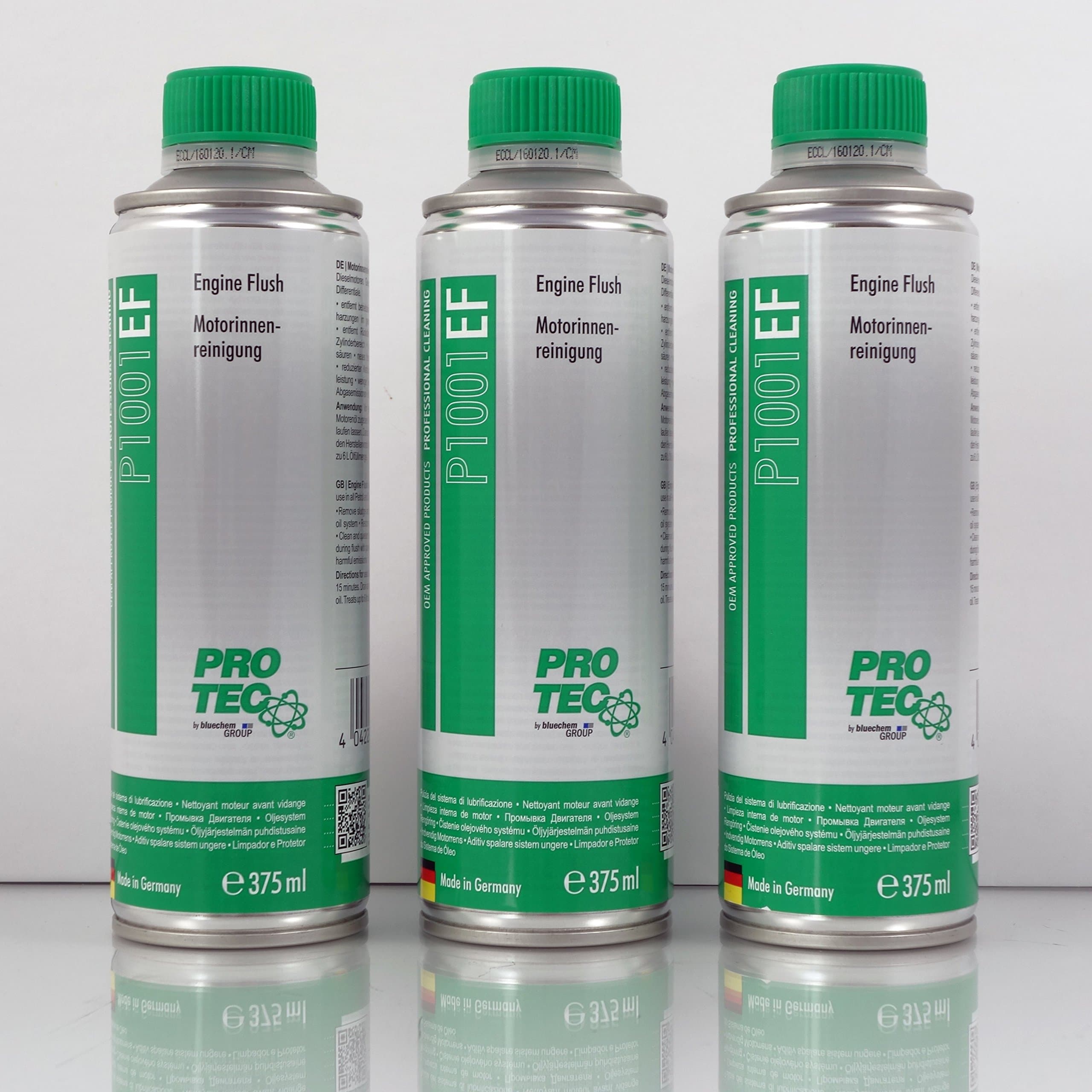 Engine Flush P1001 EF 3 x 375ml Engine Interior Cleaner